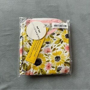 Little Sleepies Autumn Sunflower 2 piece pajamas 4T NIB